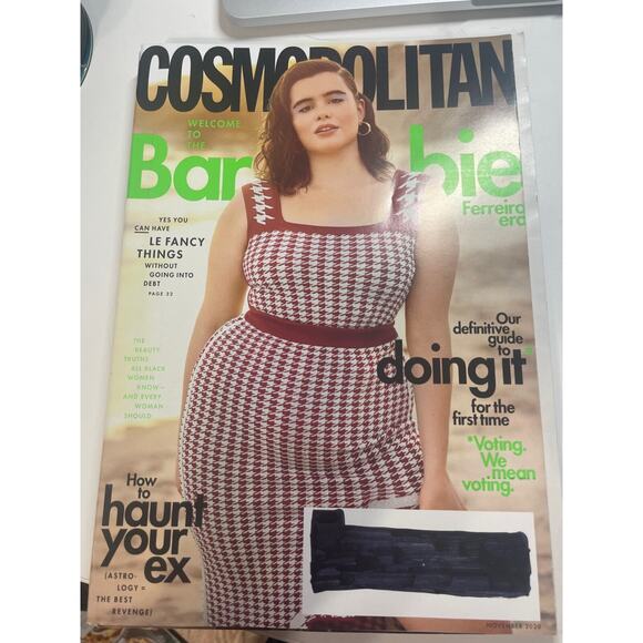 Cosmopolitan Magazine November 2020 Barbie Ferreira VOL 269 BEAUTY FASHION - Picture 1 of 1
